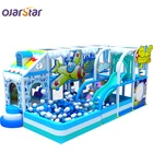 Worldstar amusement park kids soft toddler indoor playground equipment structure