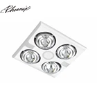 3 in 1 infrared lamp bathroom ceiling heater with exhaust fan