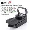 FREE SHIPPING RichFire Red Green Dot Lens Red Dot Reflex Sight with Various Dot Style
