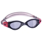 Funny wide vision comfortable one piece silicone swim goggles for asian