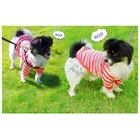 Pet Accessories,Spring Autumn Thin T-shirt ,Animal Sweater,Striped Gauze dog clothes
