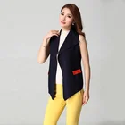 2020 custom new fashion autumn winter women vest cardigan sweater