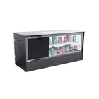 Xuexing commercial refrigerated right angle sushi showcase cabinet