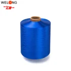 turkey 450d 192f dope dyed polyester textured dty yarn