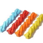Eco-Friendly Natural Toy New Design Natural Rubber Pet Product Teeth Cleaning Dog Chew Toy Bamboo Massage Stick
