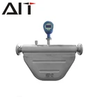 CNG / LPG DN150 4-20mA 0.5% SS316L oil Coriolis Mass Flow Meter