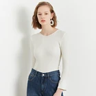 Zdorzi 2019 Spring Autumn long sleeve v-neck solid casual women sweater