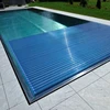 Telescoping pool cover automatic pool cover high quality unbreakable PC slats