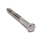 Hexagon Wood Screws DIN571 Hexagon Head Wood Screws Stainless Steel Coach Screws