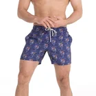 Custom men shorts beachwear swim beach surf board shorts mesh lining
