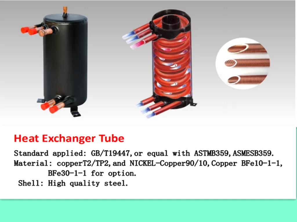 Shell and Tube Heat Exchanger, Steel, Copper - detail 14