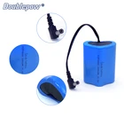 2000mah 11.1v 18650 lithium ion rechargeable power supply battery pack with connector plug