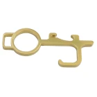 Key Chain Door Opener Custom Metal No Touch Edc Door Opener Keyring Tool