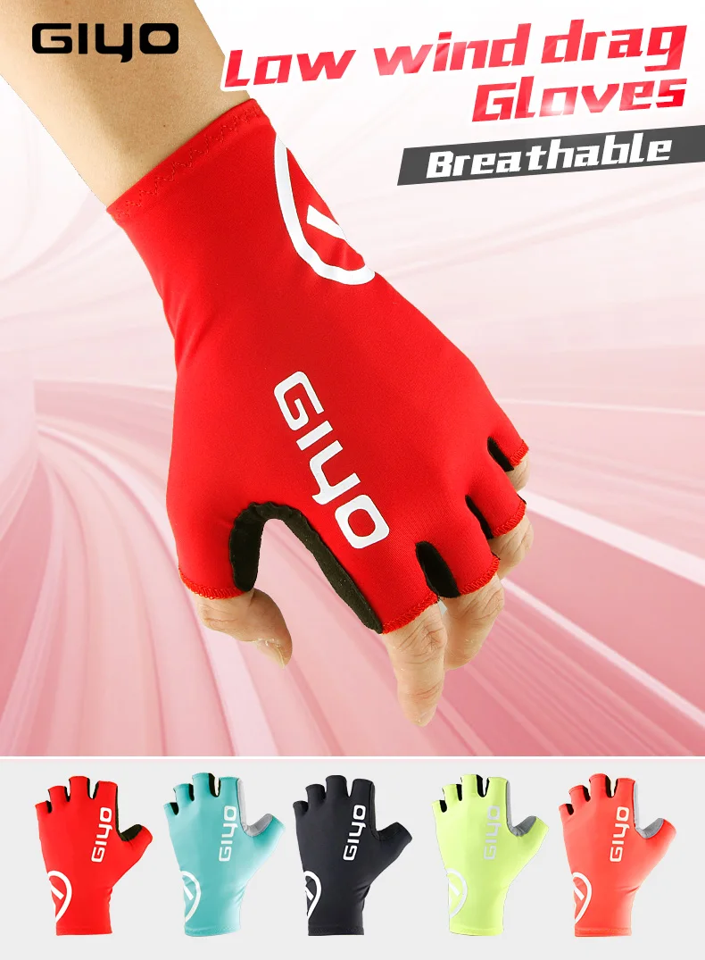 Hand Gloves For Cycling Half Finger Gel Wholesale Bike Racing Gloves For Riding