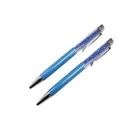 NEW NEW NEW!blue pen with blue crystal as promotion item ,free sample penP10169