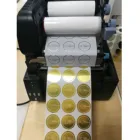 Custom Self Adhesive Sticker Gold Foil Label,Package And Envelope Seal Label Sticker