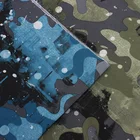 stocklot polyester camouflage pattern taffeta print fabric for garment