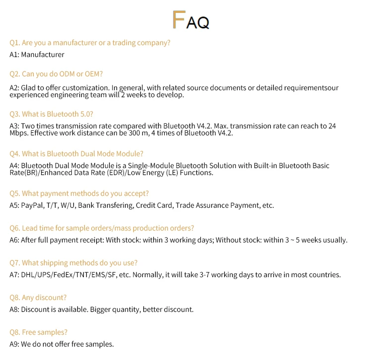 FAQ