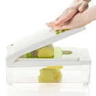 Manual kitchen accessories fruit vegetable cutter dicer slicer