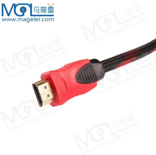High Quality 10.2Gbps 1.5M Braided HDMI to HDMI A-A Cable Supports 3D, 1080P - ANKUX.COM