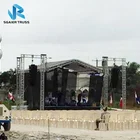 Music Concert Truss System Stage with speaker wings