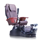S836 Wholesale Best Salon Foot Medical Black Spa Pedicure Massage Chair No Plumbing For Sale