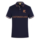 Custom T Shirts for men Breathable Cheap polo T-shirt/uniform Embroidered Logo