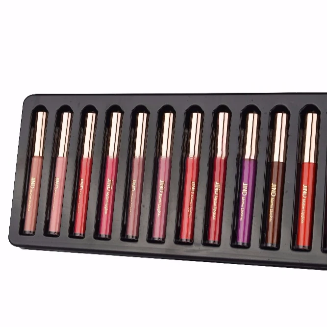 newest long lasting matte10 color lip gloss accepted oem