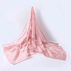 Scarf peacock shawl multi color beautiful hijab with embroidery designer women scarf