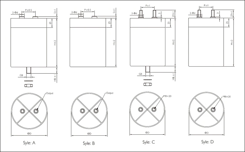 High Quality Fan, CT27, 1200V, 240Uf, Cbb65 - detail 4