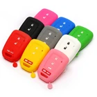 Replace Car Key Case Usage Silicone Car Key Cover Holder For Honda Accord City Civic CRV Jazz