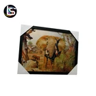 High Definition Pretty Elephant Lenticular 3D pictures 3D painting of animal