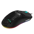 AJAZZ Lightweight Honeycomb 16000 DPI Programmable 7 Buttons 69G RGB Wired Gaming Mouse