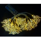golden color tree led indoor decoration string christmas lights