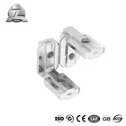 Metal aluminum t slot tslot profile ZJD-2054 l shaped connector bracket