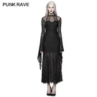 WQ-382 PUNK RAVE 2019 new Gothic dress women casual maxi dress clothing