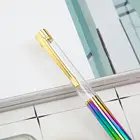 Zhenkai Brand Gold Japan Fashion Empty Floating Glitter Pen Herbarium Ballpoint Pen Flower Pen