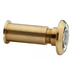Golden door parts brass wide angle peephole glass lens door viewer