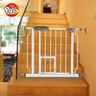 Iron Power Spraying Pp Custom Attached Wide Baby Safety Gates Accesory