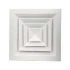 aluminium alloy diffuser ventilation ceiling supply air grille