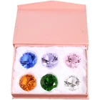Wholesale Cheap Glass Diamond Paperweight Clear Decorative K9 Crystal Paperweight Glass Diamond