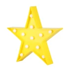 2020 Battery operated led middle star marquee desk lamps Christmas light wholesale for party decoration