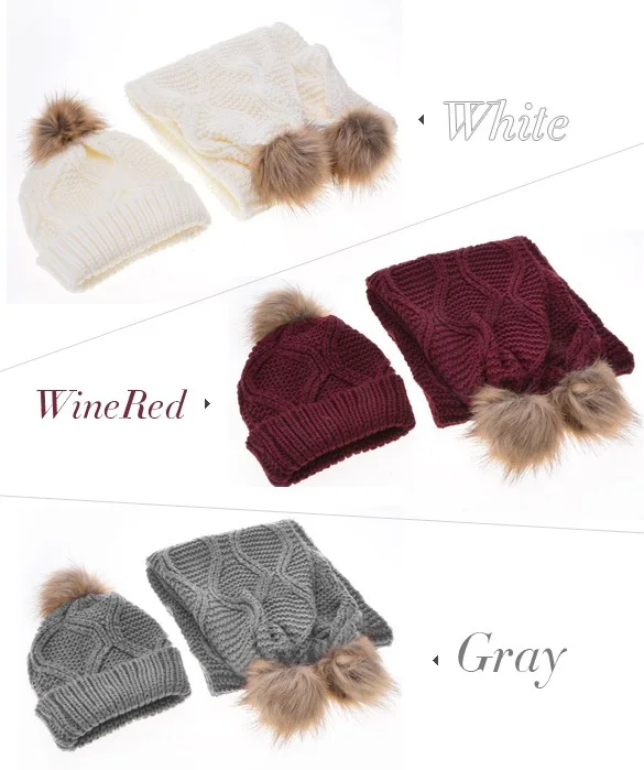 hat scarf glove set