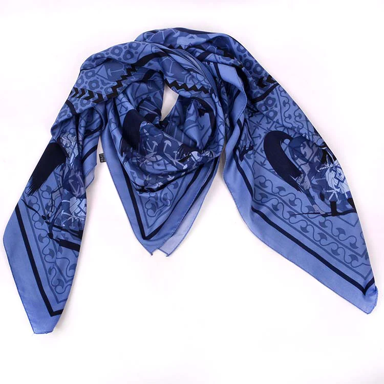 2020 Wholesale Low MOQ FENNYSUN 130*130cm Long Personalized Custom Twill Square Satin Polyester Head Scarves For Women