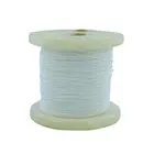 PTFE シルバーメッキ Fluoroplastic 絶縁 0.035 ミリメートル高温度ワイヤーケーブル