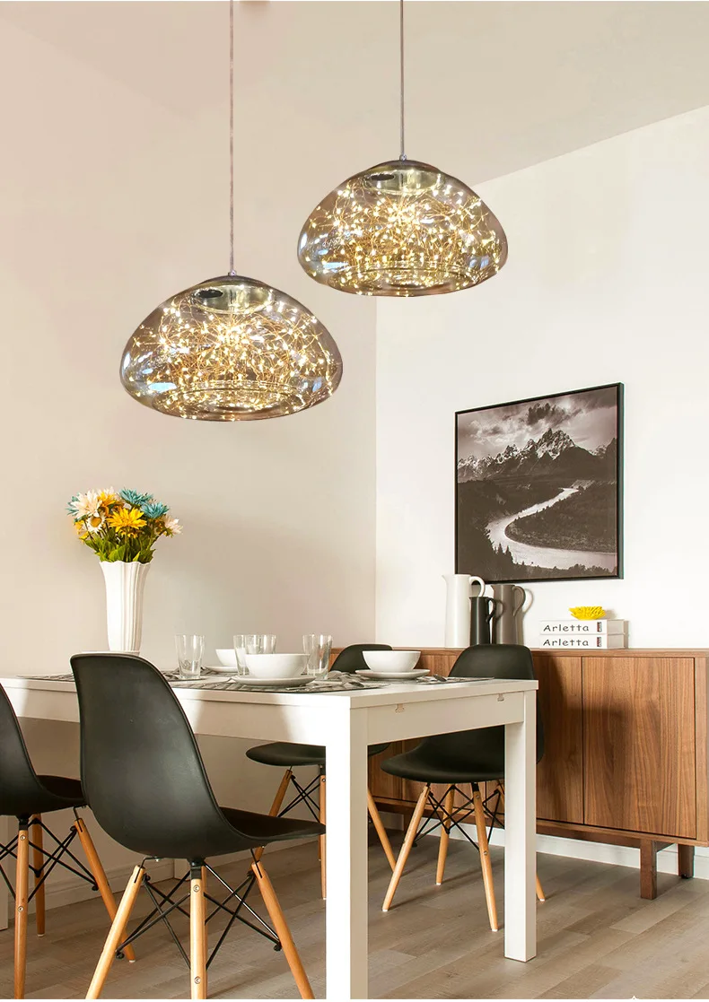 Artdecolite Interior decoration fixtures star light pendant lamp modern led chandelier