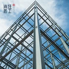 Steel frame prefabricated light structure warehouse building