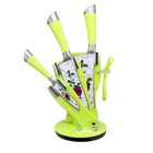 As Seen On Tv Set Knife As Seen On TV Kitchen Knives Set With Ceramic Peeler Cleaver Santoku Fruit Knife Gift For Promotion