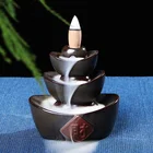 Ceramic Burner Incense Waterfall Creative Household Ceramic Countercurrent Waterfall Incense Burner