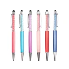 JH Cheap Metal Stylus Ballpoint Pen Promotional Crystal Pen